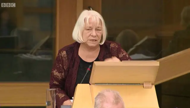 SNP MSP Sandra White