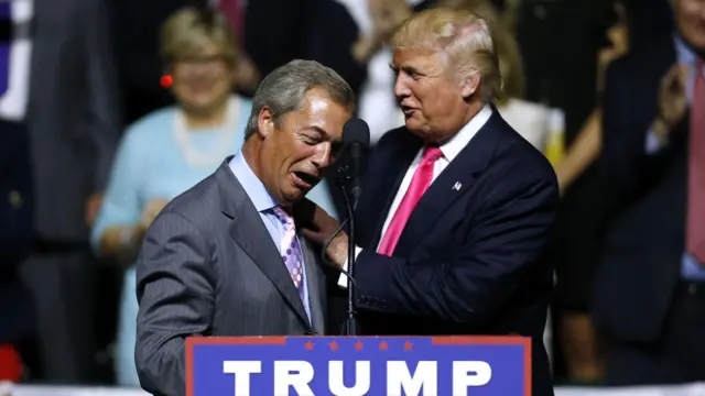 Trump and Farage