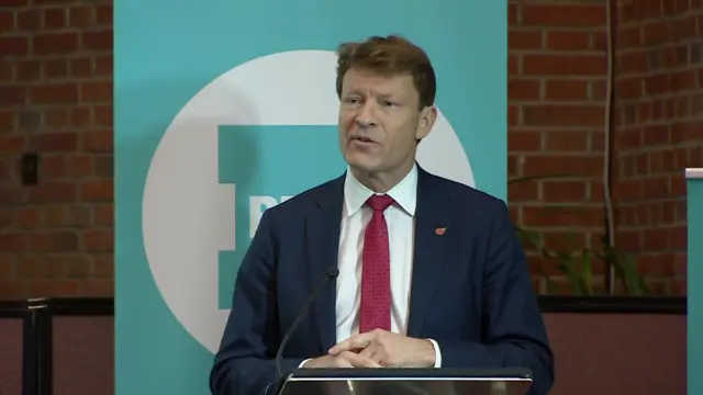 Richard Tice, chairman of the Brexit party