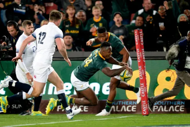 Try for South Africa