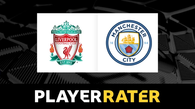 Liverpool v Man City player rater graphic