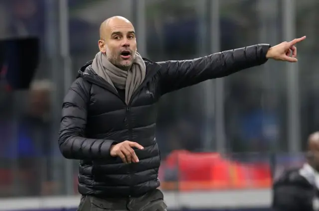 Pep Guardiola Manchester Cuty manager