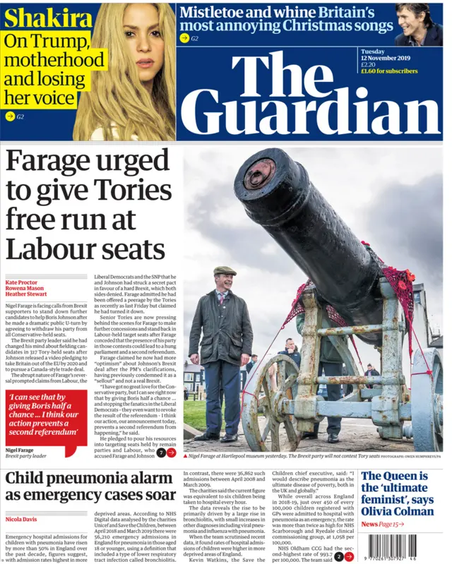 Tuesday's Guardian