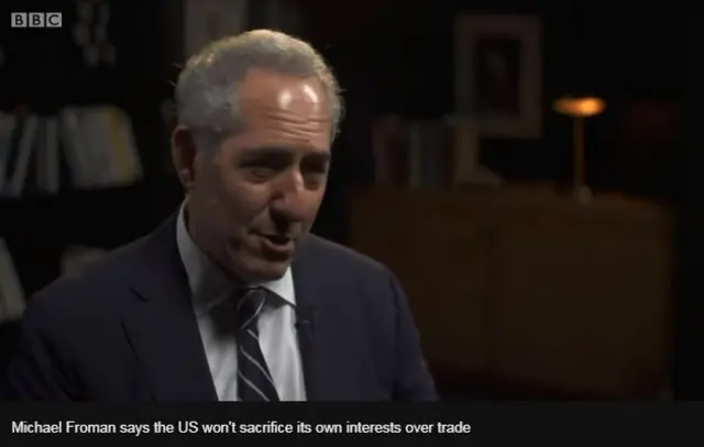 Former US Trade Chief Michael Froman