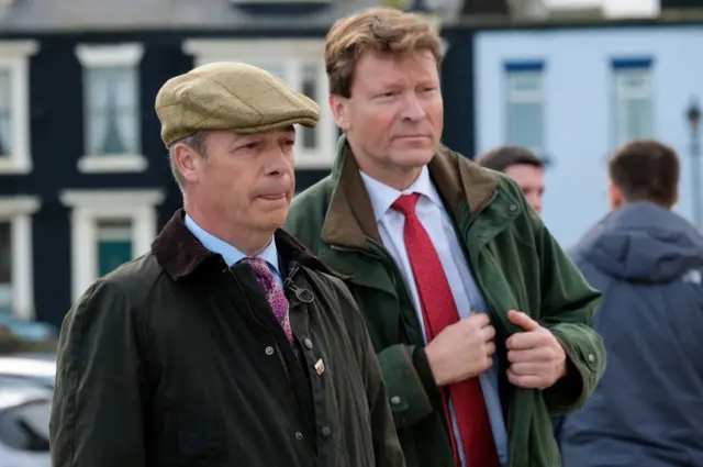 Nigel Farage and Richard Tice