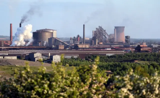 Scunthorpe steelworks