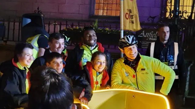 Rickshaw Challenge arrives in Oswestry