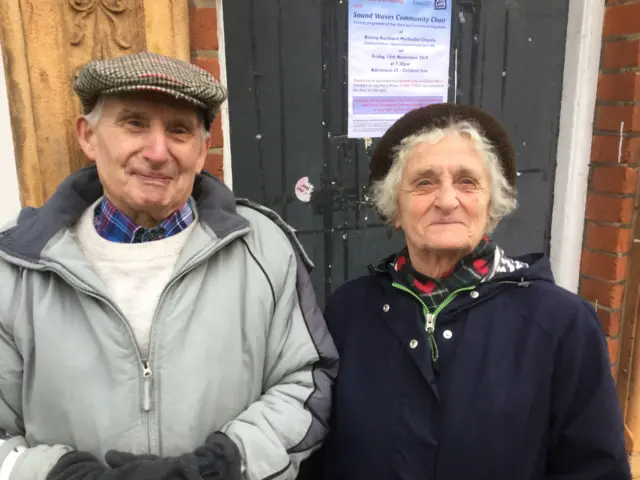 Anne Robson, 79 and her husband Neville Robson