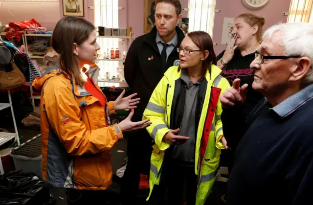 Jo Swinson in Doncaster