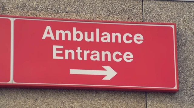 Ambulance sign