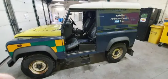 Yorkshire Ambulance Land Rover