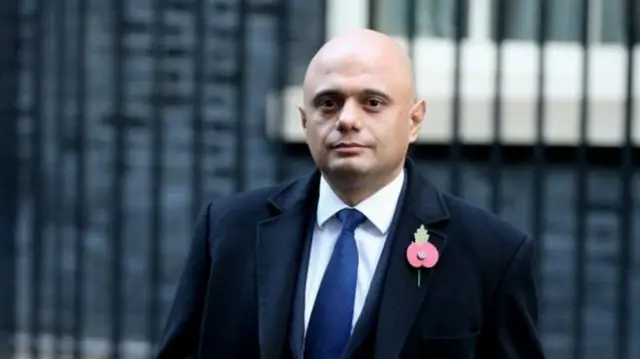 Chancellor Sajid Javid