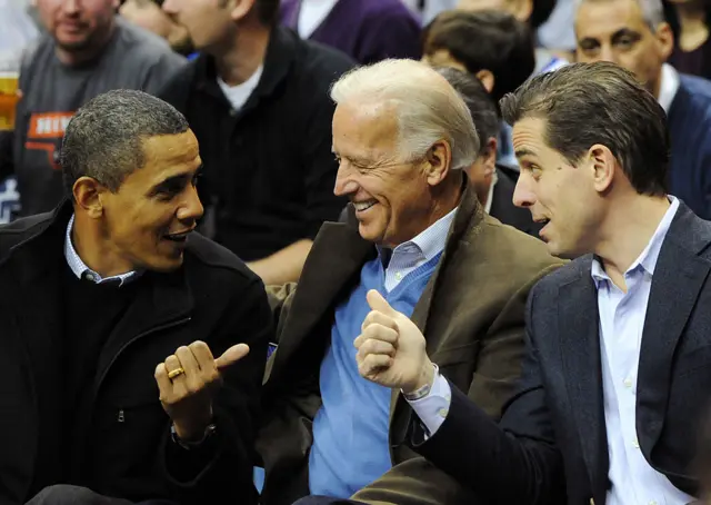 Barack Obama, Joe Biden, Hunter Biden