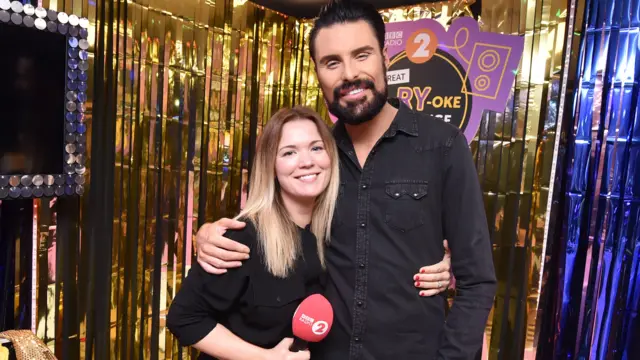 Colette Collins and Rylan