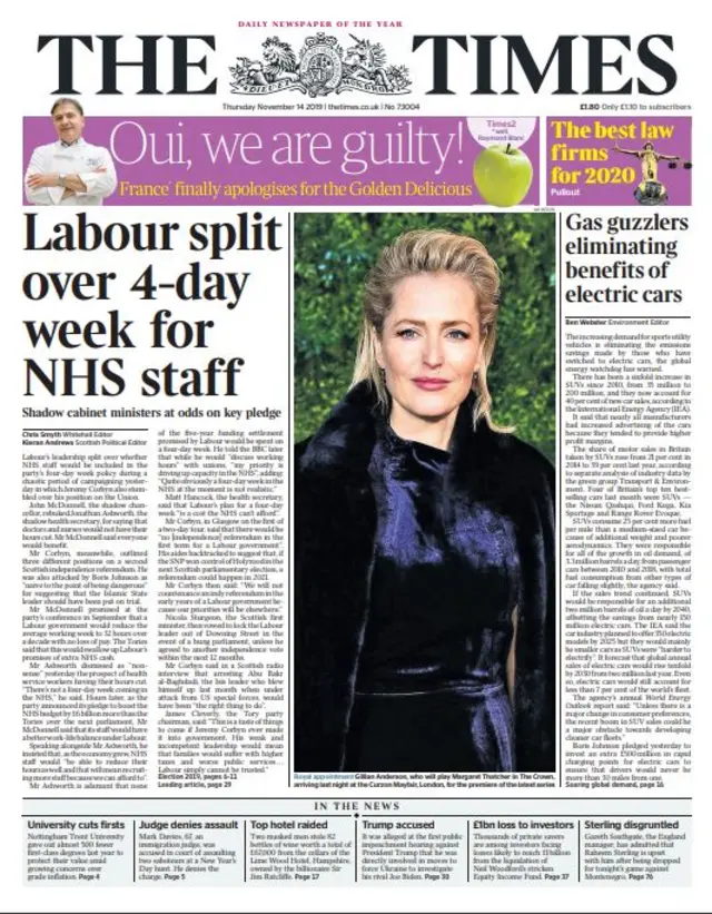 The Times 14 November 2019