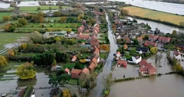 Flooding in Fishlake