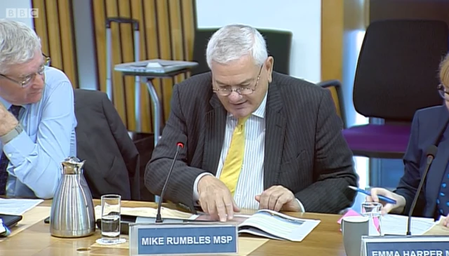 Lib Dem MSP Mike Rumbles