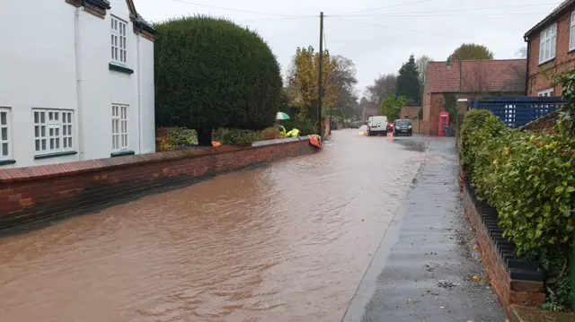 Main Street in Woodborough