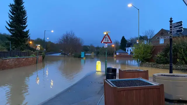 Flooding in Shipston