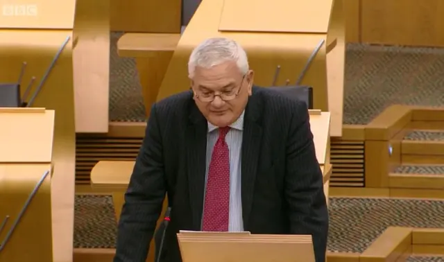 Lib Dem MSP Mike Rumbles