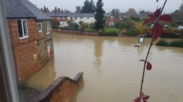 Flooding in Shipston-on-Stour