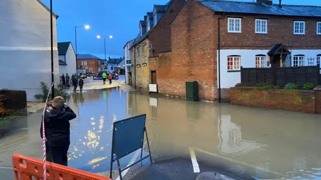 Flooding in Shipston