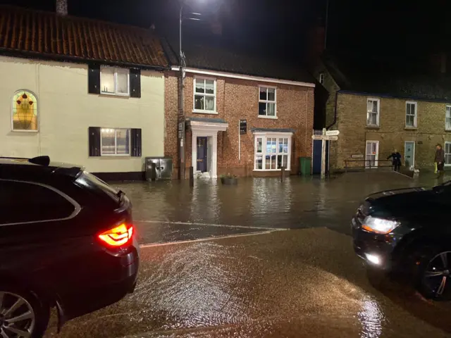 South Cave flooding