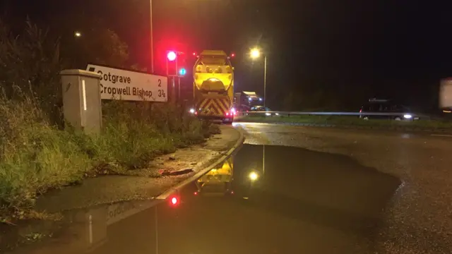 A52 flooding