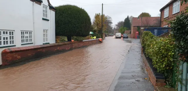 Main Street in Woodborough