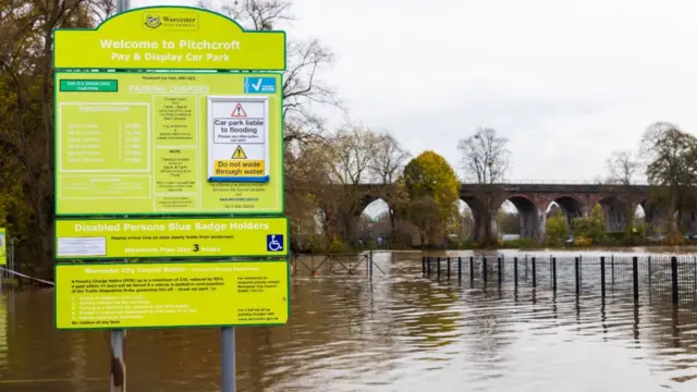 Pitchford car park