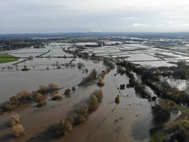 Flooding in Ambaston