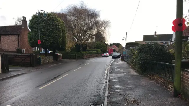 Main Street in Woodborough