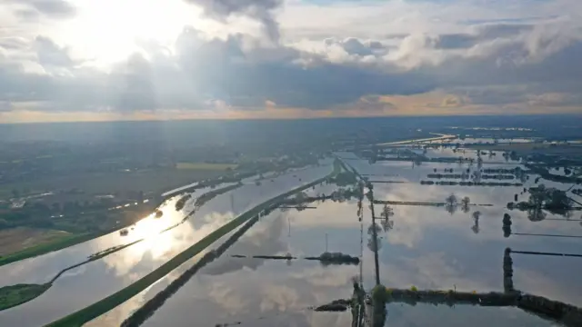 Flooding at Fishlake