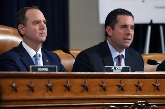 Adam Schiff and Devin Nunes