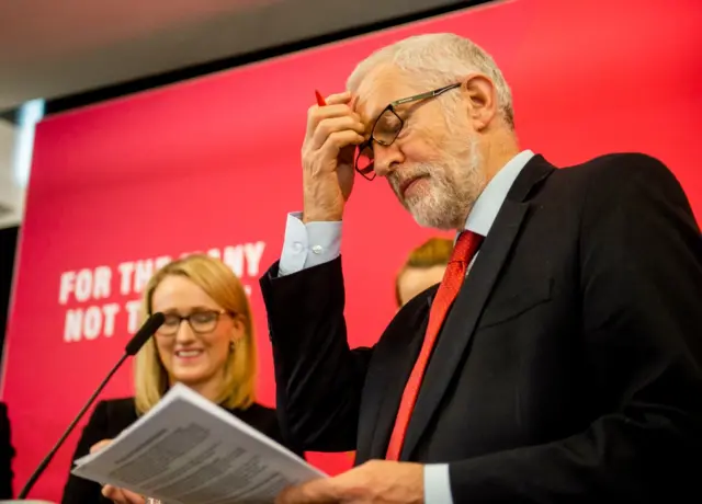 Jeremy Corbyn and Rebecca Long-Bailey