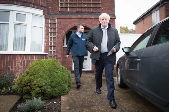 Boris Johnson in Mansfield