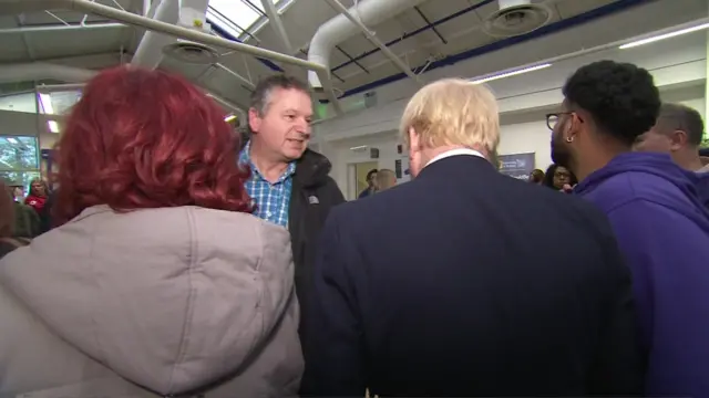 Boris Johnson in Bolton