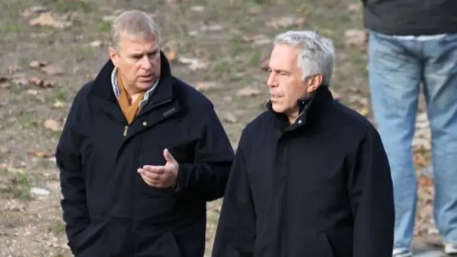 Prince Andrew and Jeffrey Epstein