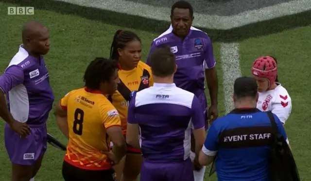 PNG v England