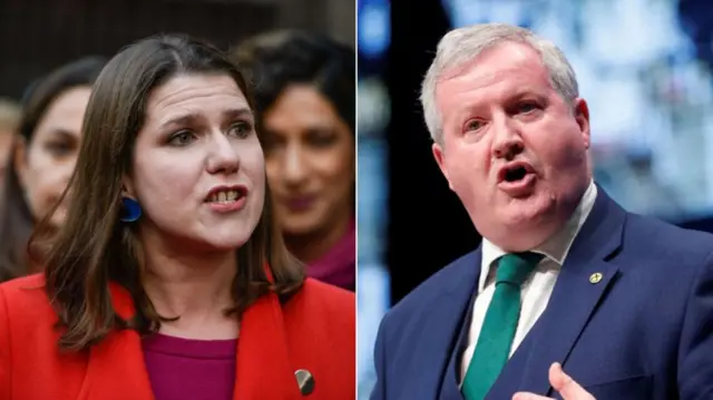 Jo Swinson and Ian Blackford