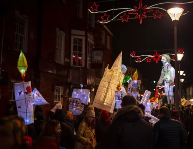 Lantern parade