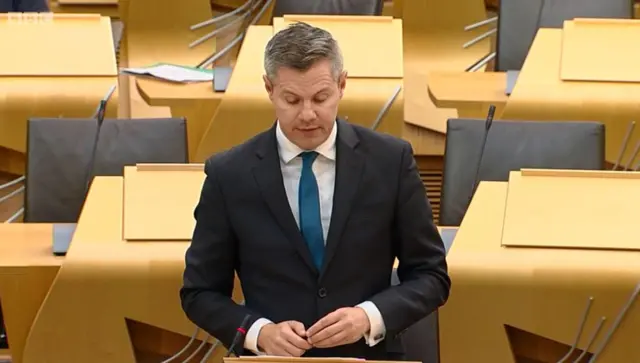 Finance Secretary Derek Mackay