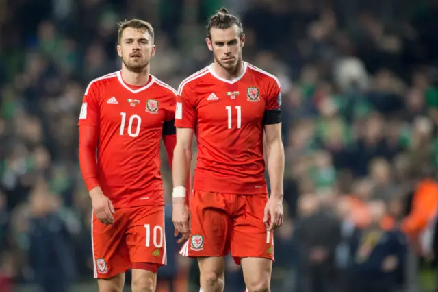 Aaron Ramsey and Gareth Bale