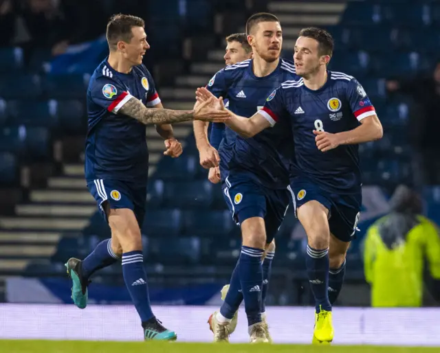 Scotland came from behind to win at Hampden