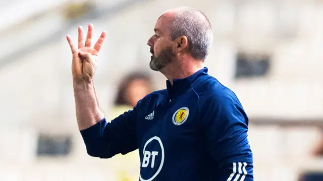 Scotland manager Steve Clarke