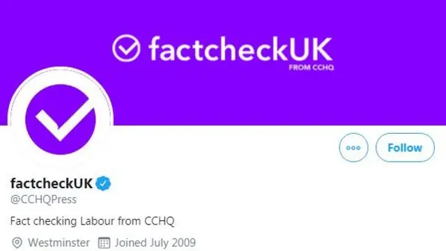 CCHQ Twitter page