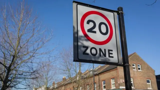 20 mph zone