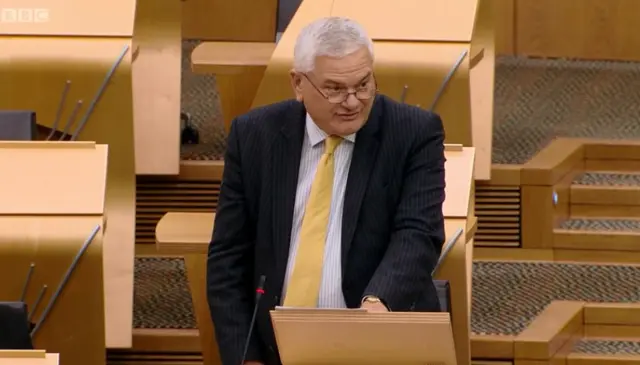 Lib Dem MSP Mike Rumbles