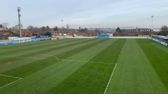 Ossett United's Ingfield ground