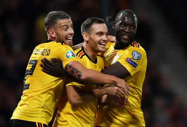 Belgium beat Scotland 4-0 at Hampden in September